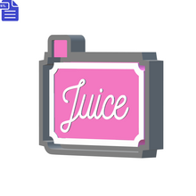 Load image into Gallery viewer, Juice Silicone Mold Housing STL File