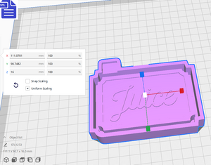 Juice Silicone Mold Housing STL File