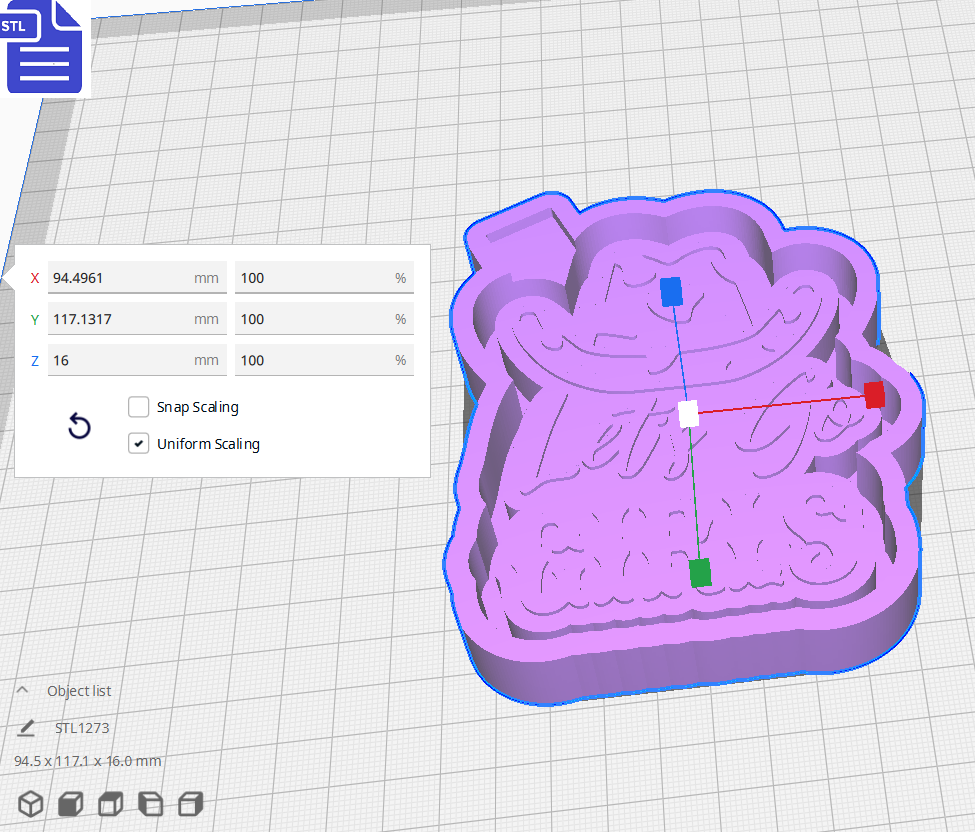 Cow Girls Silicone Mold Housing STL File - The Crafts and Glitter Shop