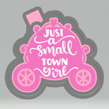 Small Town Girl Silicone Mold Housing STL File - The Crafts and Glitter Shop
