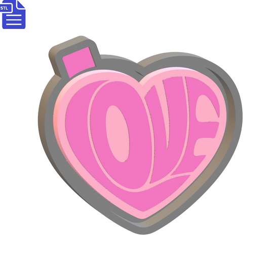 Love Silicone Mold Housing STL File - The Crafts and Glitter Shop