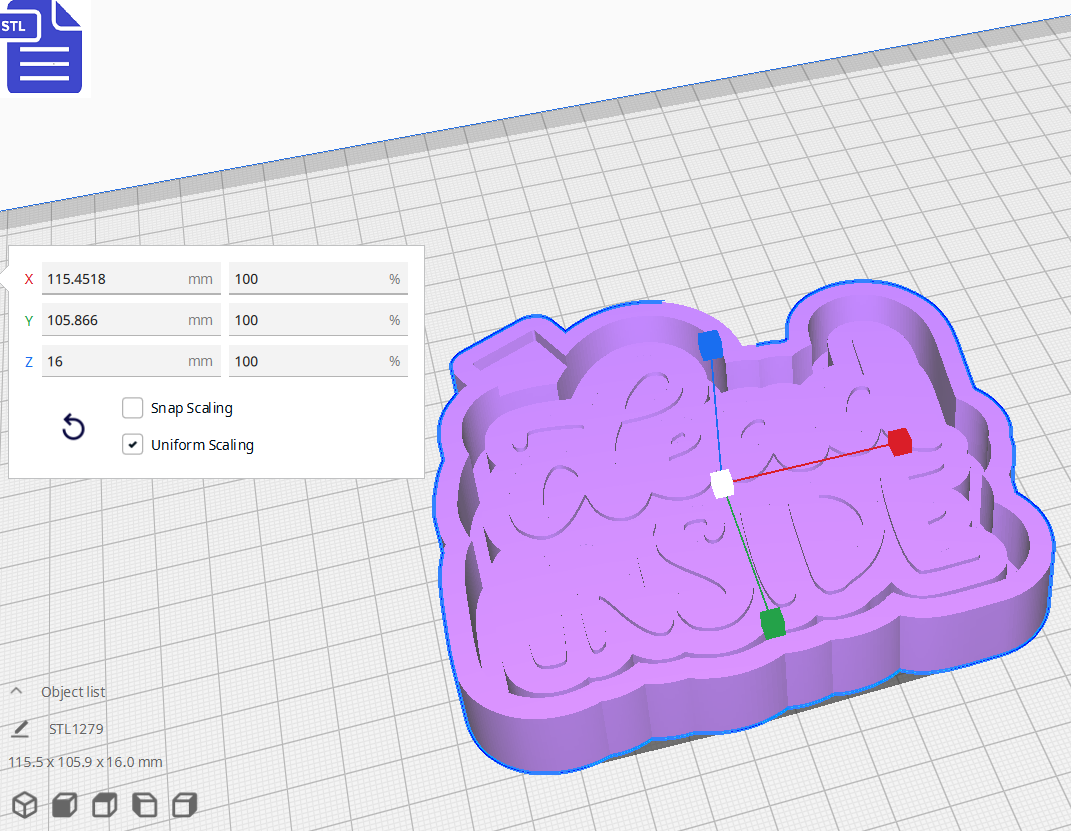 Dead Inside Silicone Mold Housing STL File - The Crafts and Glitter Shop