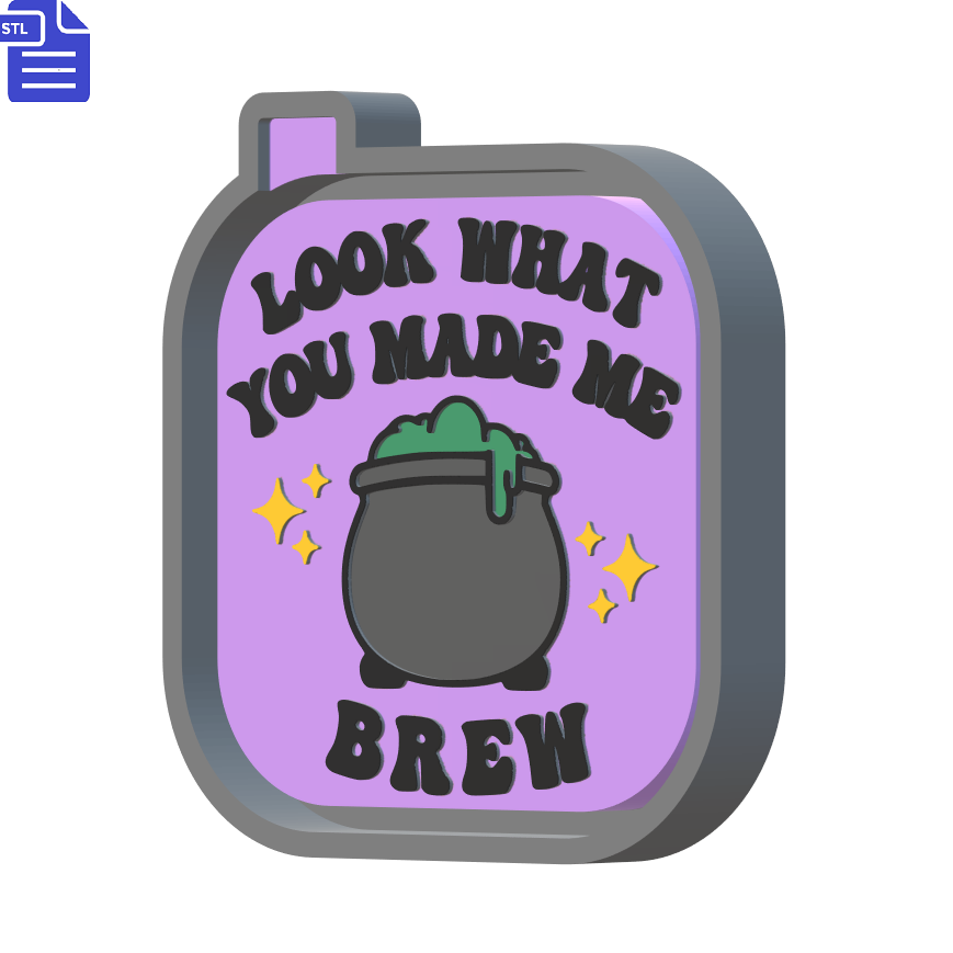 Brew Silicone Mold Housing STL File - The Crafts and Glitter Shop