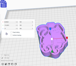 Ghost Cat Silicone Mold Housing STL File