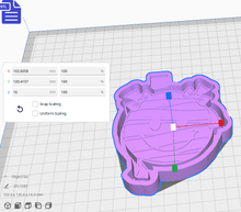 Load image into Gallery viewer, Girl Mummy Smiley Silicone Mold Housing STL File