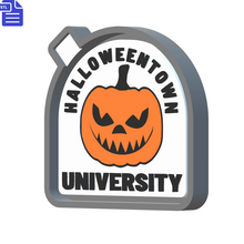 Load image into Gallery viewer, Halloween Town University Silicone Mold Housing STL File