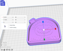 Load image into Gallery viewer, Halloween Town University Silicone Mold Housing STL File