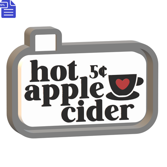 Hot Apple Cider Silicone Mold Housing STL File - The Crafts and Glitter Shop