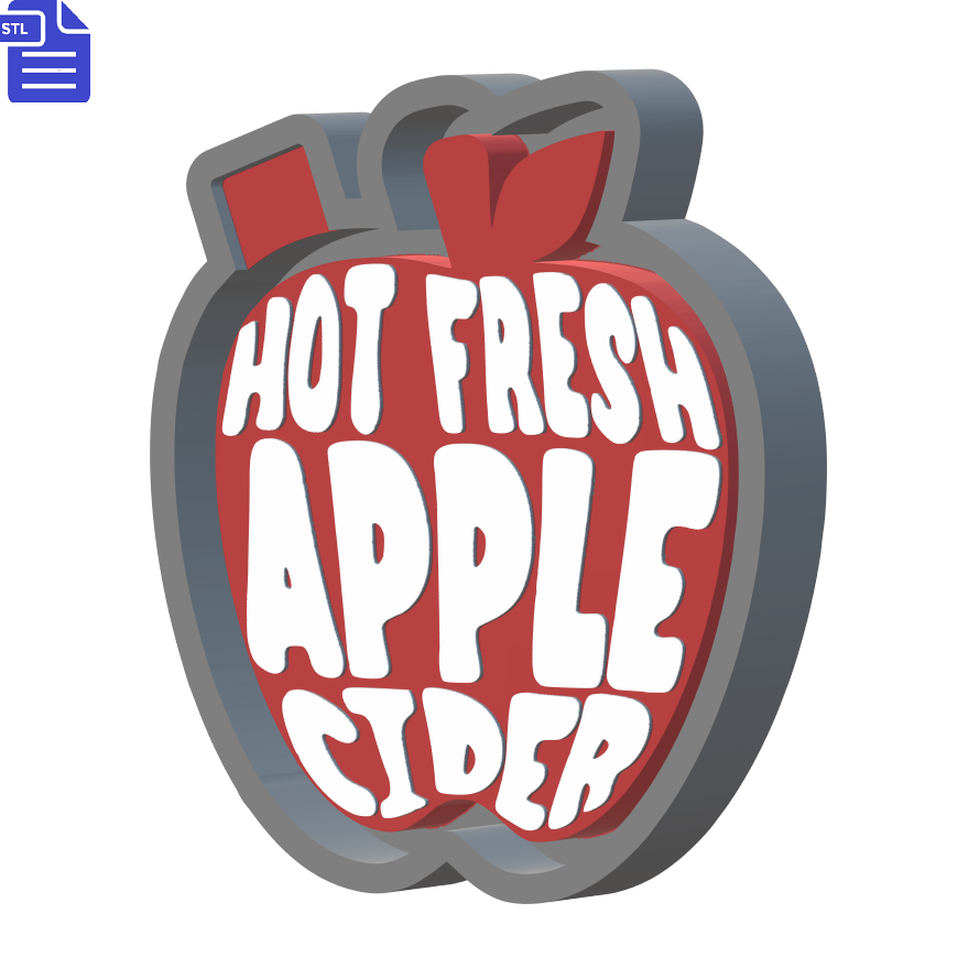 Apple Cider Silicone Mold Housing STL File - The Crafts and Glitter Shop