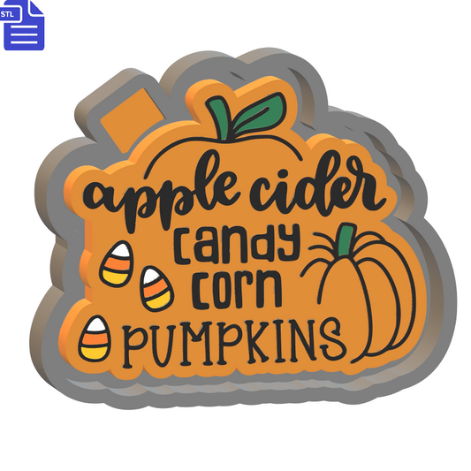 Autumn Fall Silicone Mold Housing STL File - The Crafts and Glitter Shop