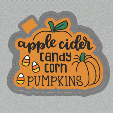 Autumn Fall Silicone Mold Housing STL File - The Crafts and Glitter Shop