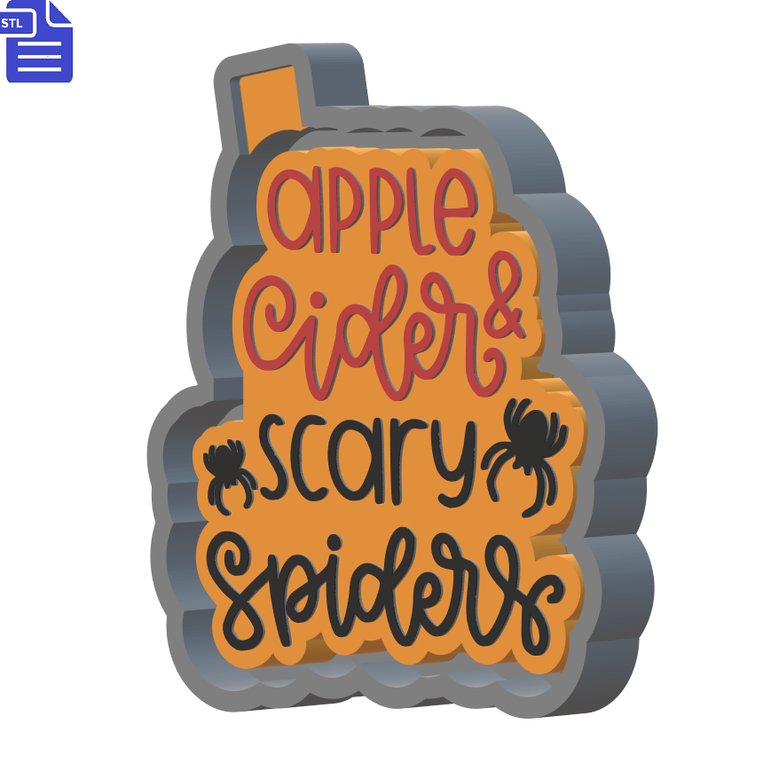 Apple Cider Silicone Mold Housing STL File - The Crafts and Glitter Shop