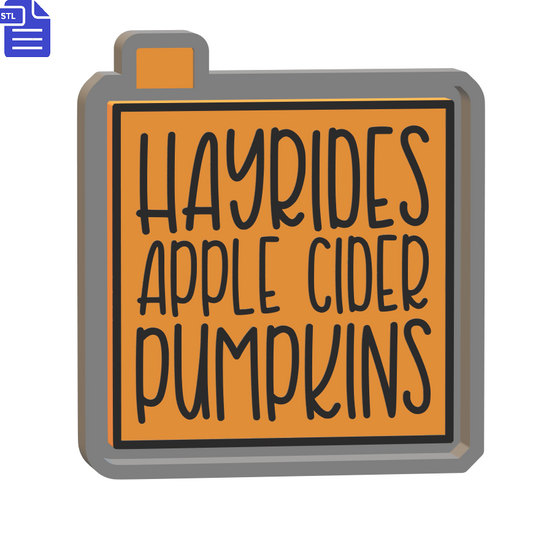 Hayrides Silicone Mold Housing STL File - The Crafts and Glitter Shop