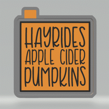 Hayrides Silicone Mold Housing STL File - The Crafts and Glitter Shop