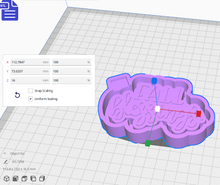 Load image into Gallery viewer, Fall Blessings Silicone Mold Housing STL File