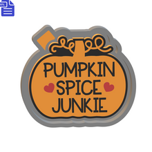 Load image into Gallery viewer, Pumpkin Spice Junkie Silicone Mold Housing STL File