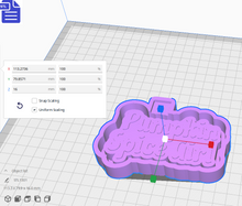 Load image into Gallery viewer, Pumpkin Spice Girl Silicone Mold Housing STL File