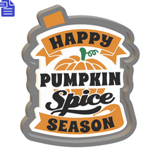 Load image into Gallery viewer, Pumpkin Spice Season Silicone Mold Housing STL File