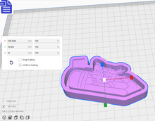 Load image into Gallery viewer, Pencil with Flower Silicone Mold Housing STL File