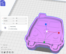 Load image into Gallery viewer, 50s Van Silicone Mold Housing STL File