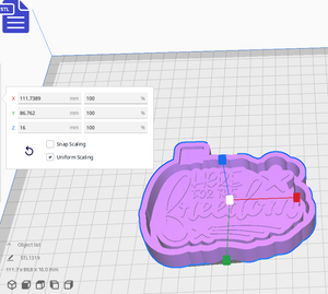 Freedom Silicone Mold Housing STL File