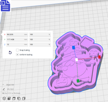 Load image into Gallery viewer, Halloween Gnome Silicone Mold Housing STL File