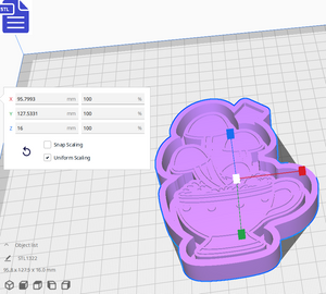 Mushroom Teacup Silicone Mold Housing STL File