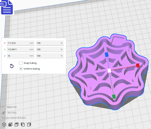 Cobweb Silicone Mold Housing STL File