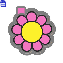 Load image into Gallery viewer, Flower Silicone Mold Housing STL File