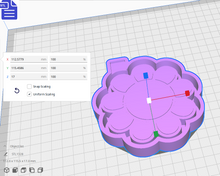 Load image into Gallery viewer, Flower Silicone Mold Housing STL File