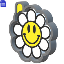 Load image into Gallery viewer, Flower Smiley Silicone Mold Housing STL File