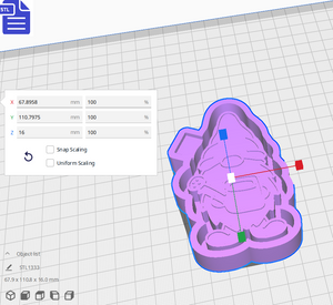 Garden Gnome Silicone Mold Housing STL File