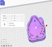 Load image into Gallery viewer, Garden Gnome Silicone Mold Housing STL File