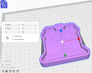 Festive Fireplace Silicone Mold Housing STL File