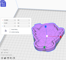 Load image into Gallery viewer, Baby Angel Silicone Mold Housing STL File