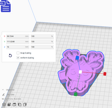 Load image into Gallery viewer, Reindeer Silicone Mold Housing STL File