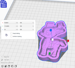 Deer Silicone Mold Housing STL File