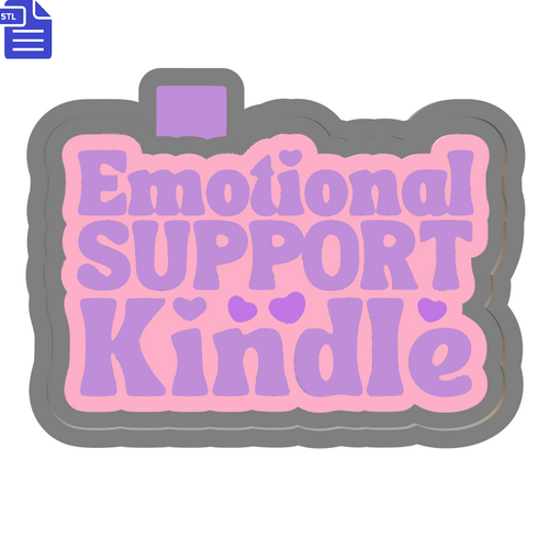 Emotional Support Silicone Mold Housing STL File