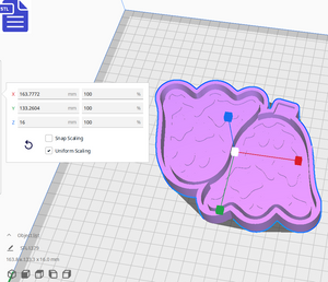 Ghost Cow Print Silicone Mold Housing STL File