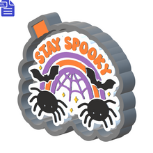 Load image into Gallery viewer, Stay Spooky Silicone Mold Housing STL File