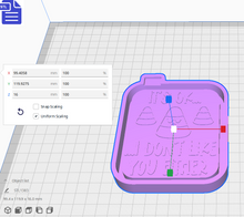 Load image into Gallery viewer, I Don&#39;t Like You Silicone Mold Housing STL File