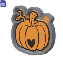 Load image into Gallery viewer, Pumpkin Silicone Mold Housing STL File