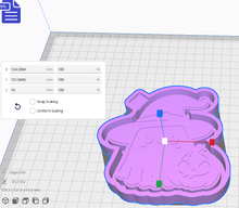 Load image into Gallery viewer, Halloween Ghost Silicone Mold Housing STL File