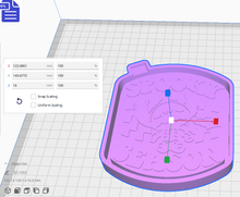 Load image into Gallery viewer, Spooky Season Stitch Silicone Mold Housing STL File