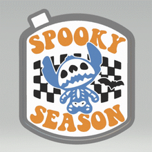 Load image into Gallery viewer, Spooky Season Stitch Silicone Mold Housing STL File