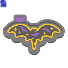 Load image into Gallery viewer, Mystic Bat Silicone Mold Housing STL File