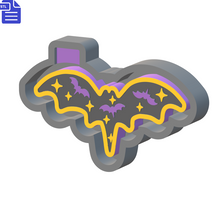 Load image into Gallery viewer, Mystic Bat Silicone Mold Housing STL File