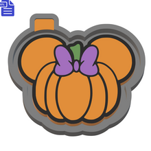 Load image into Gallery viewer, Mouse Pumpkin Silicone Mold Housing STL File