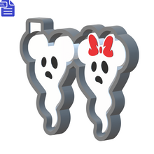 Load image into Gallery viewer, Mouse Ghost Silicone Mold Housing STL File