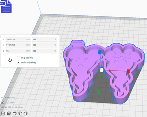 Mouse Ghost Silicone Mold Housing STL File